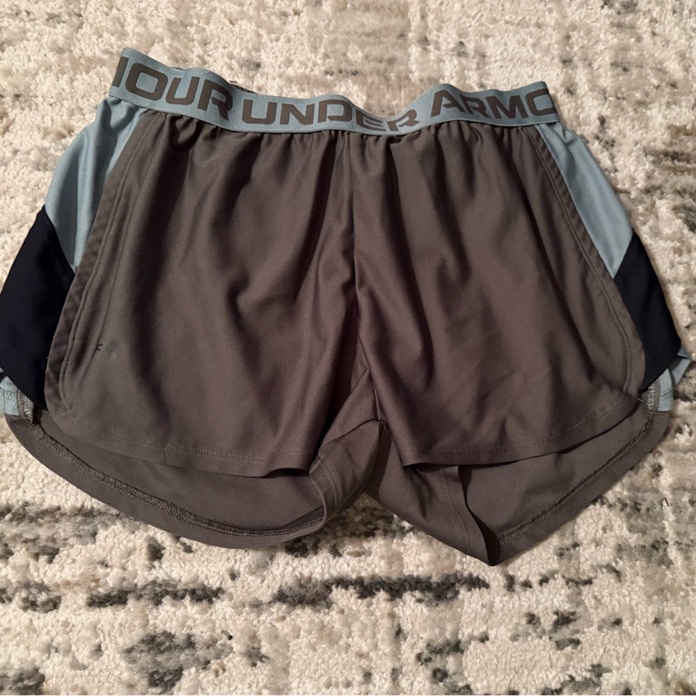 Under Armour Army Green Performance Shorts